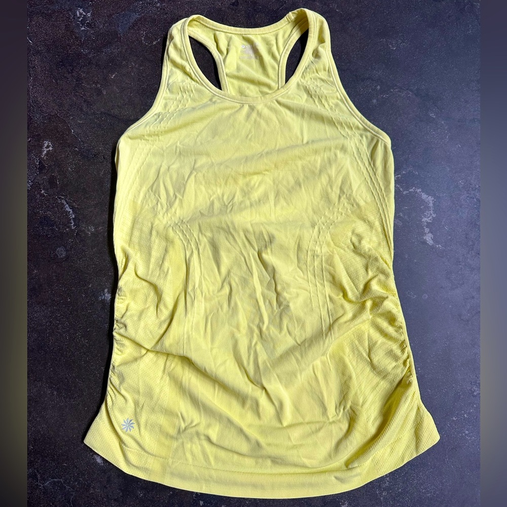 Athleta Yellow Tank Top